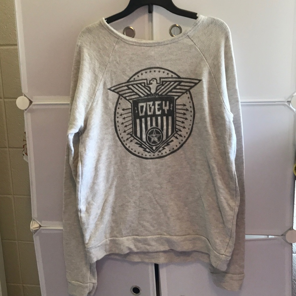 Made in USA Obey sweatshirt